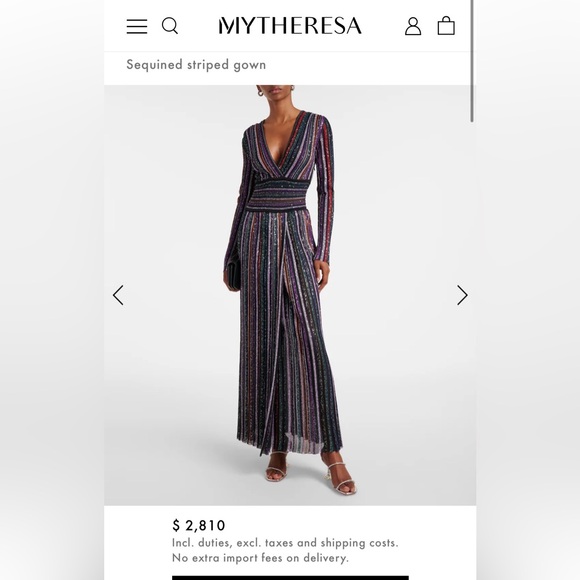 Missoni Vibrant Long Sleeve Dress - Picture 7 of 7